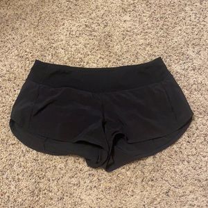 Black Size 6 LULULEMON Shorts - 2.5” inseam